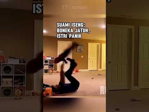 Ketika Suami Berulah: Istri Terkejut dengan Prank Boneka#shorts