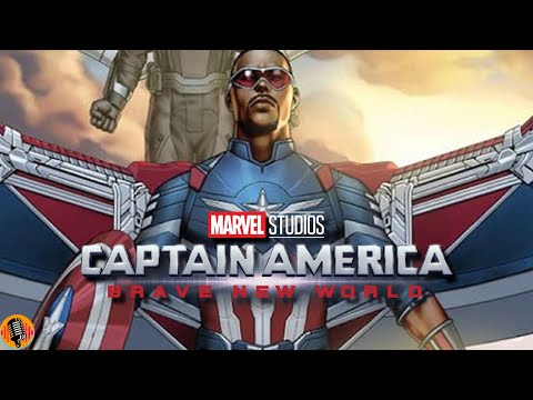 CAPTAIN AMERICA BRAVE NEW WORLD Comic Book shows Detailed Look At Sam Wilson And The Falcon Suit