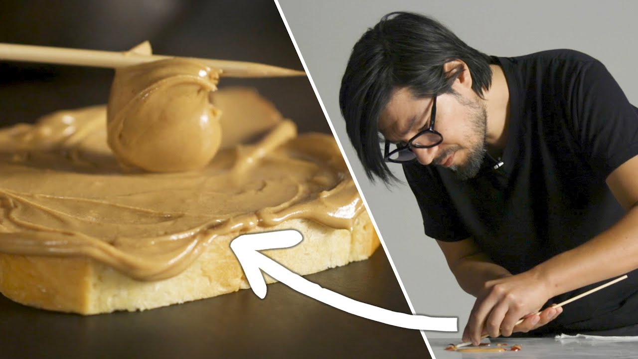 How A Food Stylist Makes A Peanut Butter & Jelly Sandwich