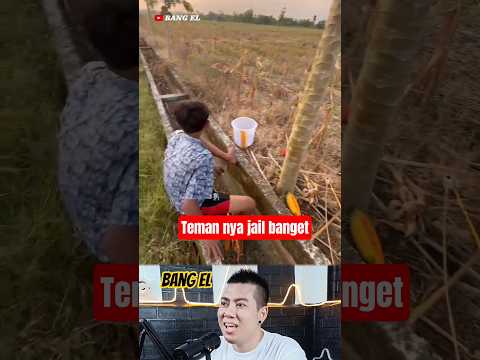 Abang nya langsung lari ngejar layangan nya yang putus #shorts #reactionvideo #react #eldanboy