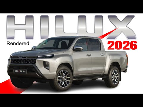 New 2026 Toyota Hilux Rendered