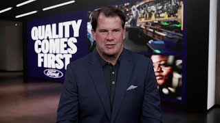YouTube video thumbnail: Ford CEO Says Human Workers Are Making a Difference