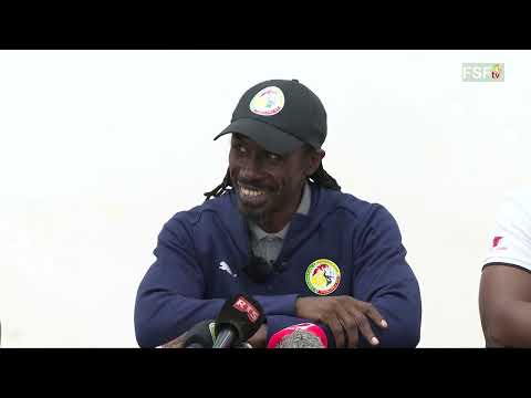 Conférence de presse d'aprés match Burundi vs Sénégal 0-1 du sélectionneur Aliou Cissé