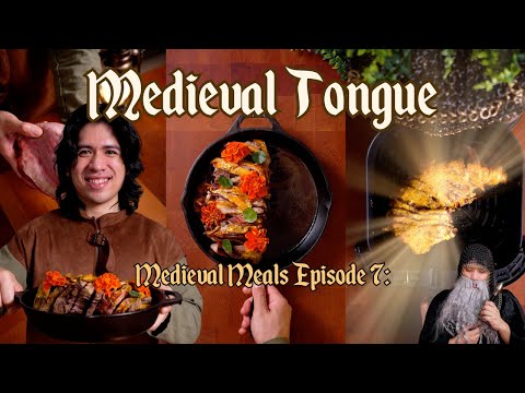 Medieval Golden Beef Tongue | Medieval Meals Ep.7