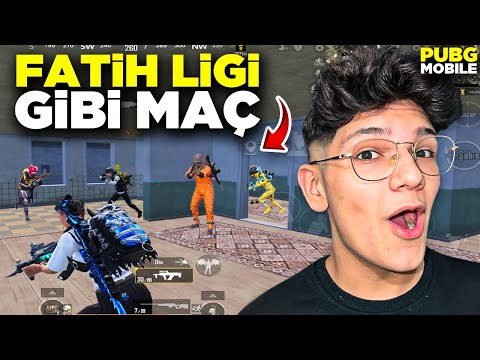 FATİH LİGİ GİBİ MAÇ!! SAĞLAM MAÇ | PUBG MOBİLE