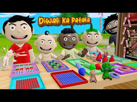 Diwali Crackers Cartoon EXPERT Reveals the FUNNIEST Patakhe Moments!