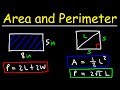 Calculating Area and Perimeter of Shapes
