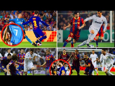 Las HUMILLACIONES de CRISTIANO RONALDO al Barcelona: MESSI y compañía no pudieron con el GOAT.