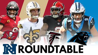 NFC South Roundtable: Who REALLY Wants the Division?! | Panthers, Bucs, Saints & Falcons Talk
