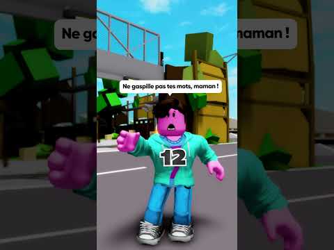 RESTE en SILENCE ou TU VAS MOURIR 🤫💀 #roblox #brookhaven