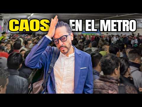 CAOS en el METRO por la MAÑANA