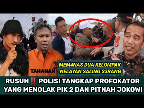 RUSUH WARGA BANTEN SEBUT KHOLID DAN  SAID DIDU PROFOKATOR