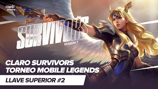 MLBB ¡Claro gaming Survivors - S9! - Pocoyos y sus amigos vs Altarius Gaming |Bo3 - Llave Superior 2