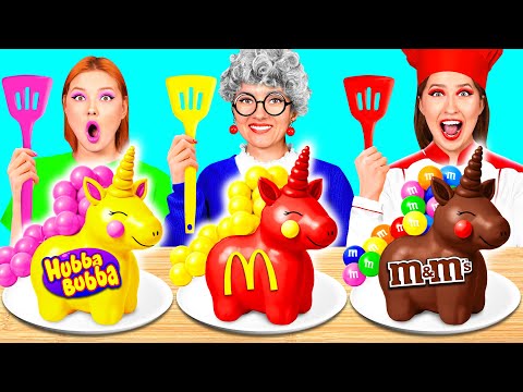 Me vs Grandma Cooking Challenge | Easy Secret Hacks and Gadgets by HAHANOM Challenge