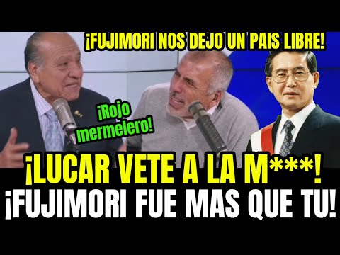 MÁXIMO SAN ROMÁN DESAWEBA A NICOLÁS LUCAR EN VIVO Y LE RESTRIEGA LOS LOGROS DE FUJIMORI A BIGOTON