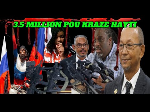 17 FEV  GWO MANIGANSE  DIDIER FILS AIME BAY KOUZIN 3.5 MILLION POU DETRUI HAYTI DANGER