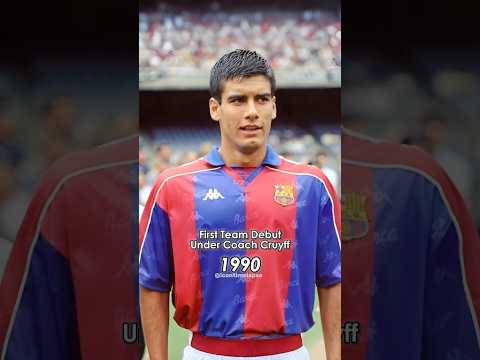 Evolution of Pep Guardiola ⚽️