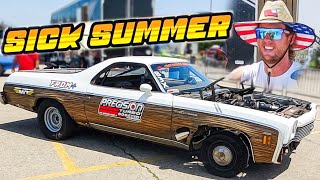 Cleetus McFarland and Crew at Sick Summer 2025  (Great Lakes Dragaway)