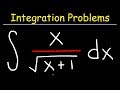 U-Substitution and Integration Techniques