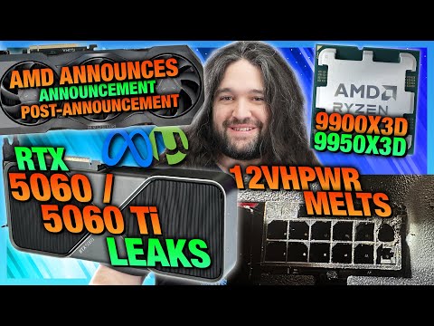 HW News - 12VHPWR vs 5090, Cyberpower Responds to GN, AMD RX 9070, Meta's Piracy, & 5060 Ti