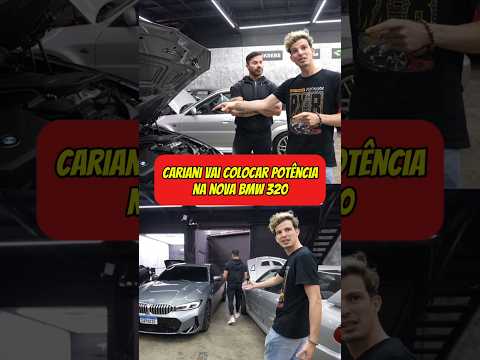 Cariani levou a BMW do mauricião no ricardinho da ACF pra colocar mais potência.