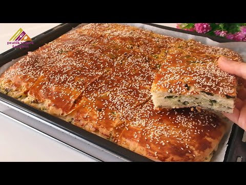 ISPANAK Mevsimi geldiğinde bu tarifi her zaman yaparım LEZZETLİ ve KOLAY KAHVALTILIK Ispanaklı BÖREK