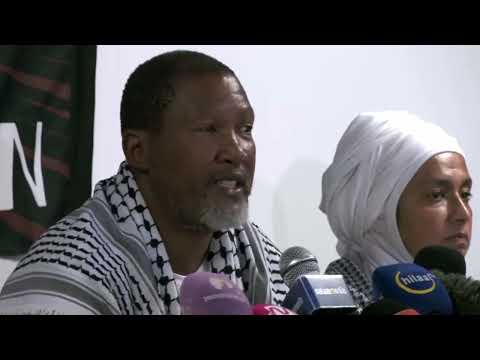 YouTube video thumbnail: Mandela's Grandson Speaks After Israeli Detention