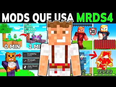 💚 TOP 5 MEJORES MODS QUE USA MRDS4 💚 Minecraft PE 1.21 | PACK de ADDONS para MINECRAFT PE 2025