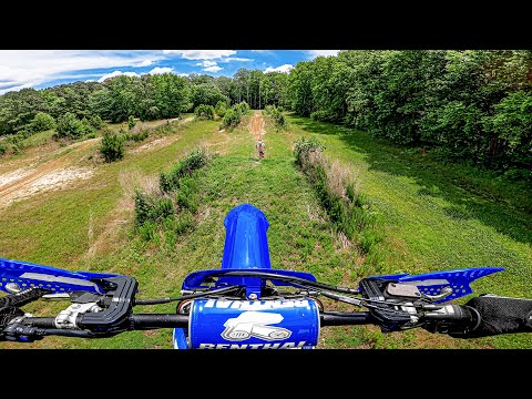 Learning BIG Jumps on YZ250F