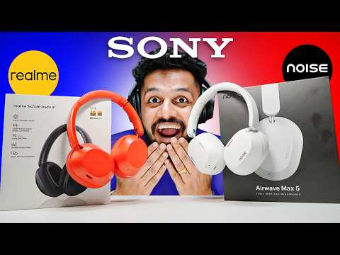 Noise Airwave Max 5 vs Realme H1 Studio⚡️Real Headphone Battle🔥