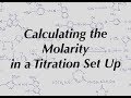 Titration Calculations and Concepts