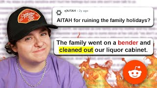 Messy Families and Holiday Drama (r/AmITheA**hole)