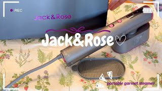 JACK & ROSE PORTABLE STEAMER REVIEW