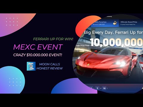 🏎️ MEXC coming up hot with a crazy $10.000.000 USDT futures event! Ferrari SF90 to be won!