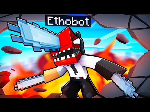 REBORN as CHAINSAW MAN in Minecraft!