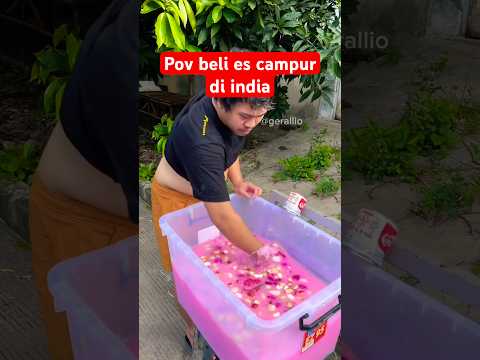 Pov beli es campur di india 😂