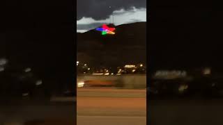 EL Paso Texas Franklin mountain lighted Star