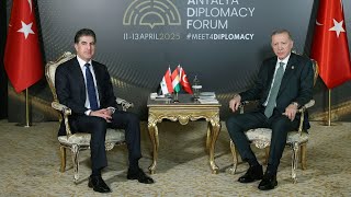 President Nechirvan Barzani at the Antalya Diplomacy Forum