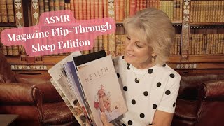 ASMR Magazine Flip Through | Sleep Articles + Soft-Spoken Sounds