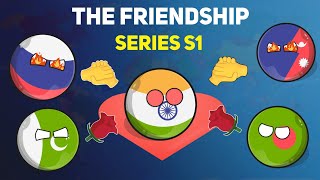 The Friendship Series Full Video S1 💖| Countryballs in Hindi