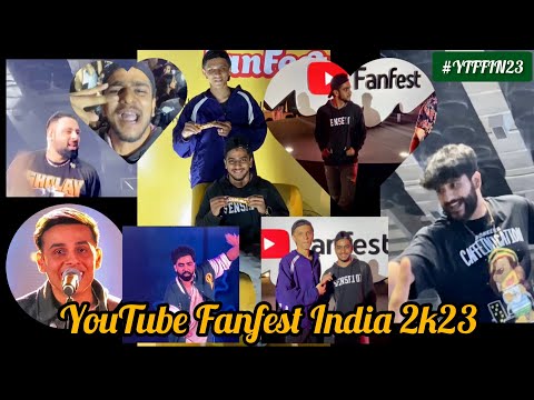 YouTube Fanfest India 2023🇮🇳❤️‍🔥 | Ibbo 10 | Everyone becomes Crazy On That Night #youtubeindia