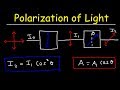 Light Intensity and Polarization Concepts