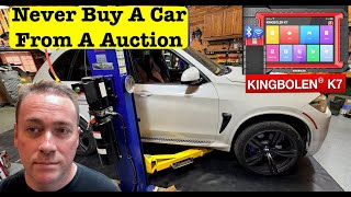Copart BMW X5 Nightmare : And The Kingbolen k7 Code Reader Review