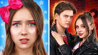 ¡Una Chica Tierna se Enamoró de un Chico Malo! Tina y Zach se Convirtieron en Pareja