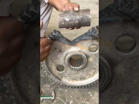A Broken Gear Gerari Repairing process of heavy truck (part 1) #misfiring #pumpjack
