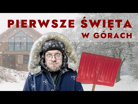 Pierwszy ŚNIEG w domu w górach