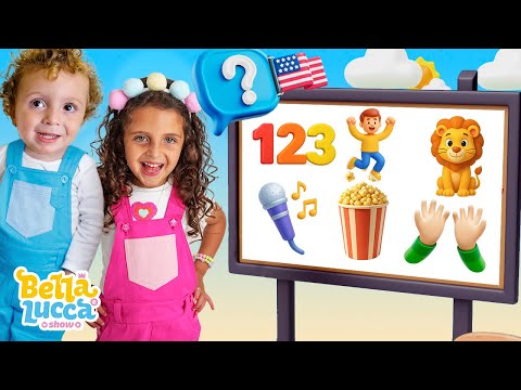 Musiquinha de Falar Inglês 2 - Música Infantil por Bella e Lucca Show