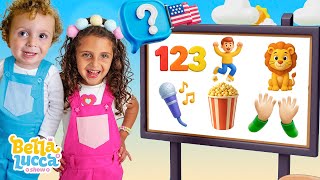 Musiquinha de Falar Inglês 2 - Música Infantil por Bella e Lucca Show