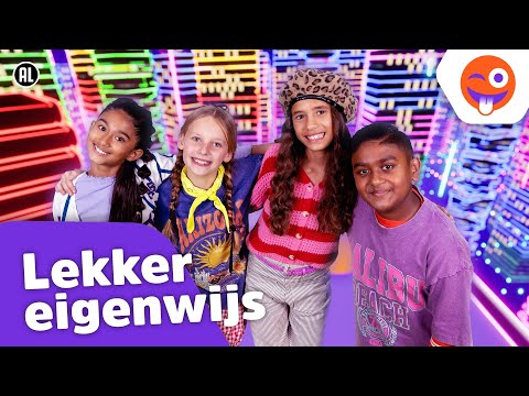 Lekker eigenwijs (officiële Kinderboekenweek videoclip) - Kinderen voor Kinderen