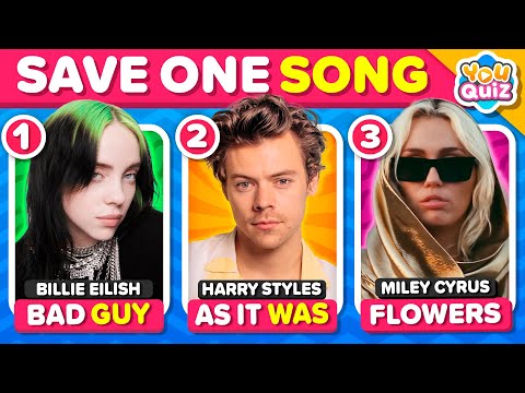 SAVE ONE SONG 🎵 Most Popular Singers and Songs Ever 👑 Pick Your Favorite Song 🔊